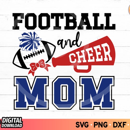 Football Cheer Family SVG Bundle Football and Cheer Mom SVG Etsy