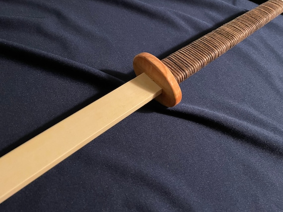 Katana / Bokken Giocattolo di legno fatto a mano / Display Spada