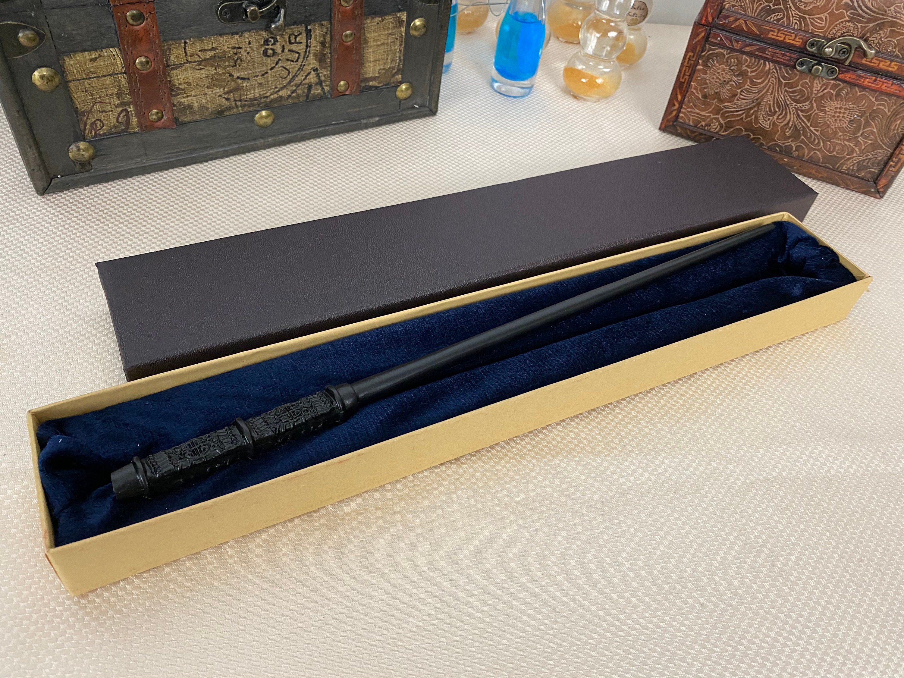 Severus rare wand character Inspired Metal Core Magic Wand Etsy