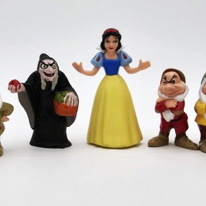 Snow White & The Seven Dwarfs, 1993 Mattel action figurines