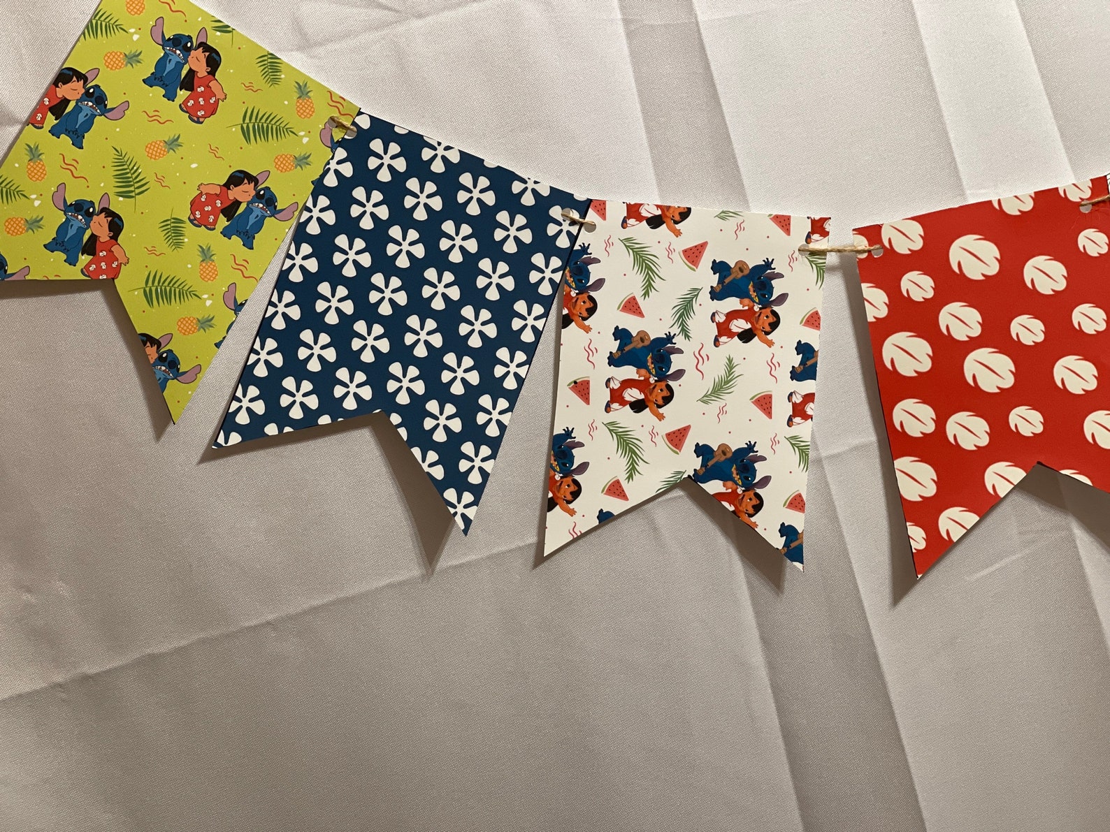 LILO & Stitch Flag Banner Etsy