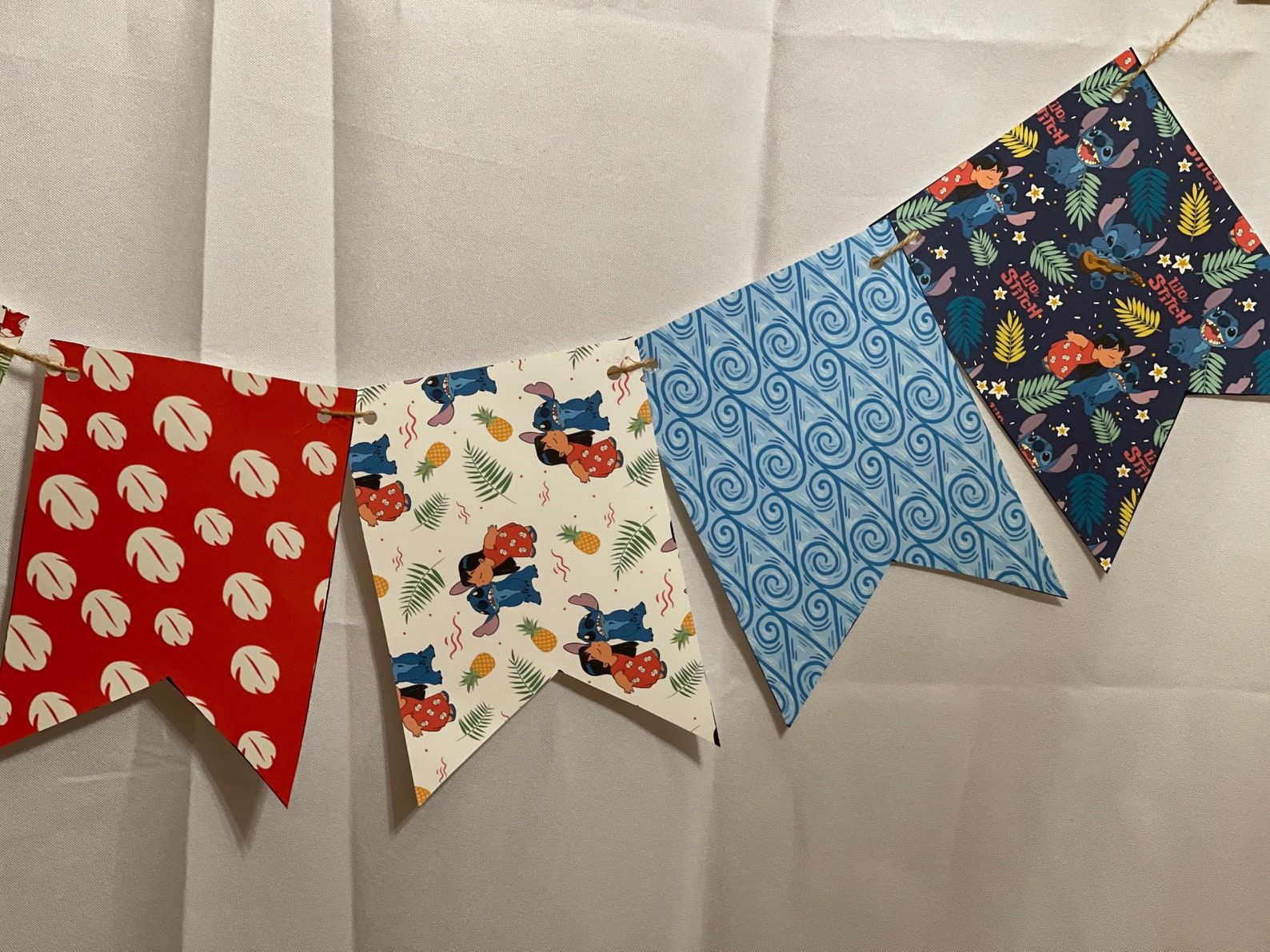 LILO & Stitch Flag Banner Etsy