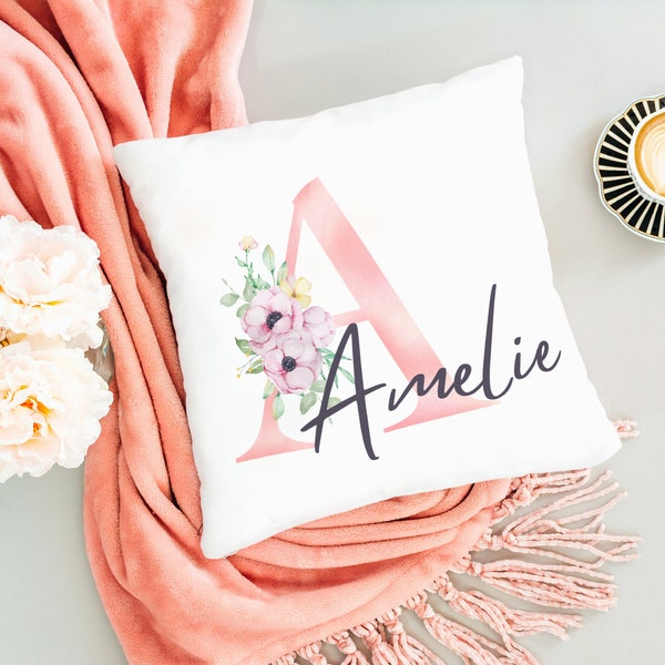 personalized monogram pillow/name pillow/monogram/gift/pillow/personalised