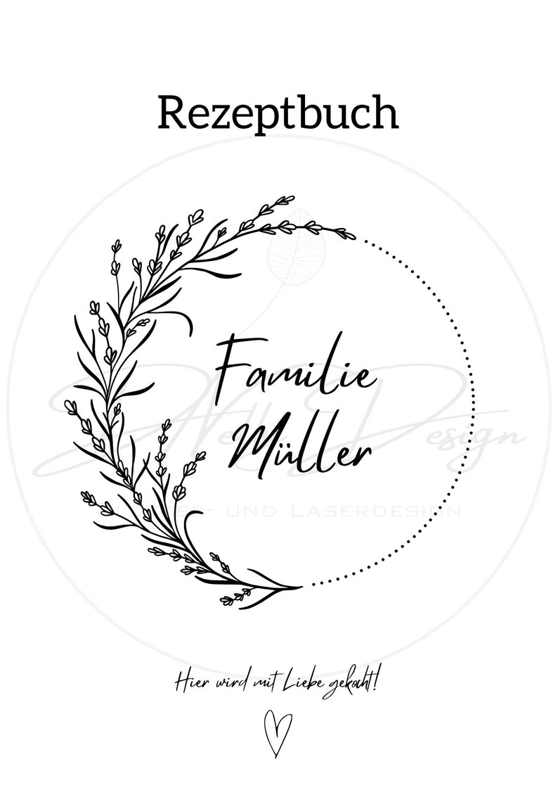 Personalisiertes Rezeptbuch/Kochbuch aus Holz/Geschenk für Mama/Geschenkidee Kochliebhaber/Rezeptbuch aus Holz/Rezeptebuch Bild 7