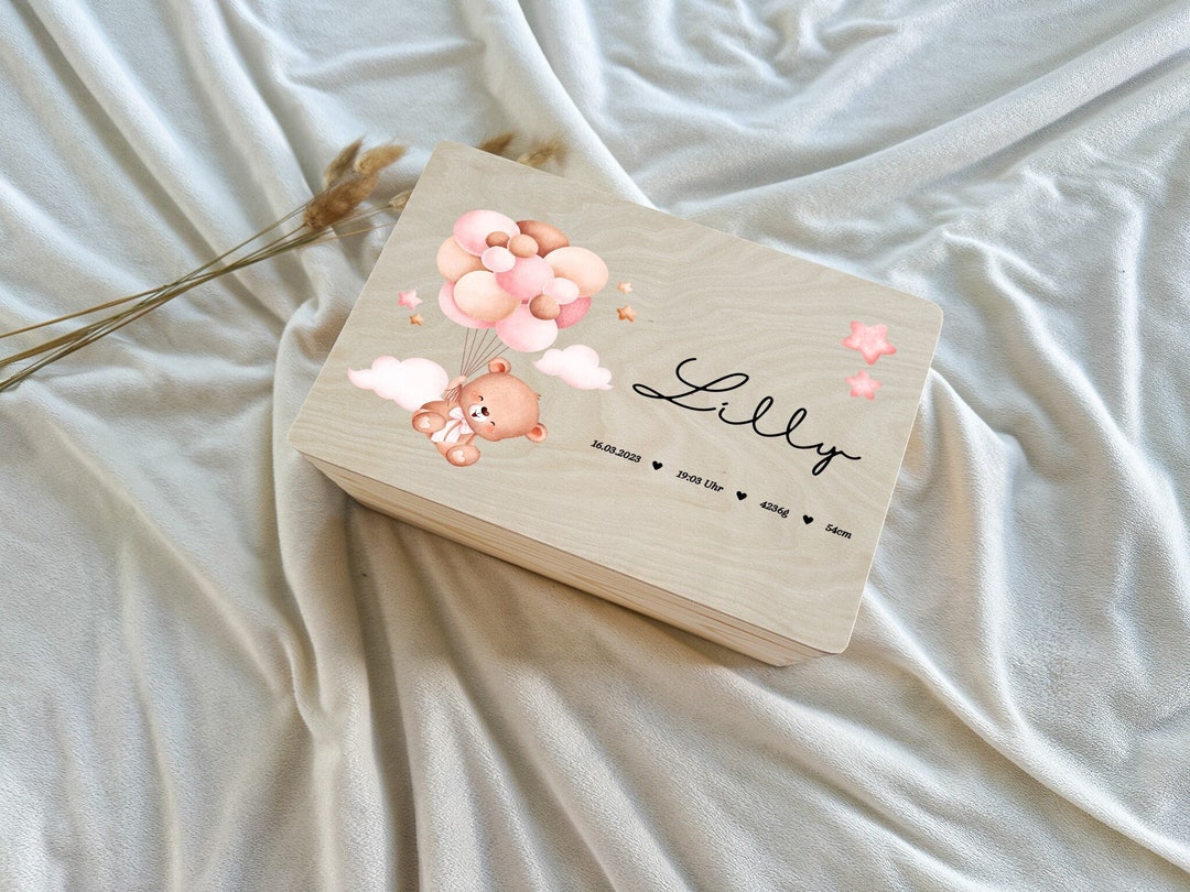 Baby Memory Box/personalized Wooden Box/baby Memory Box/memory Box/baby ...