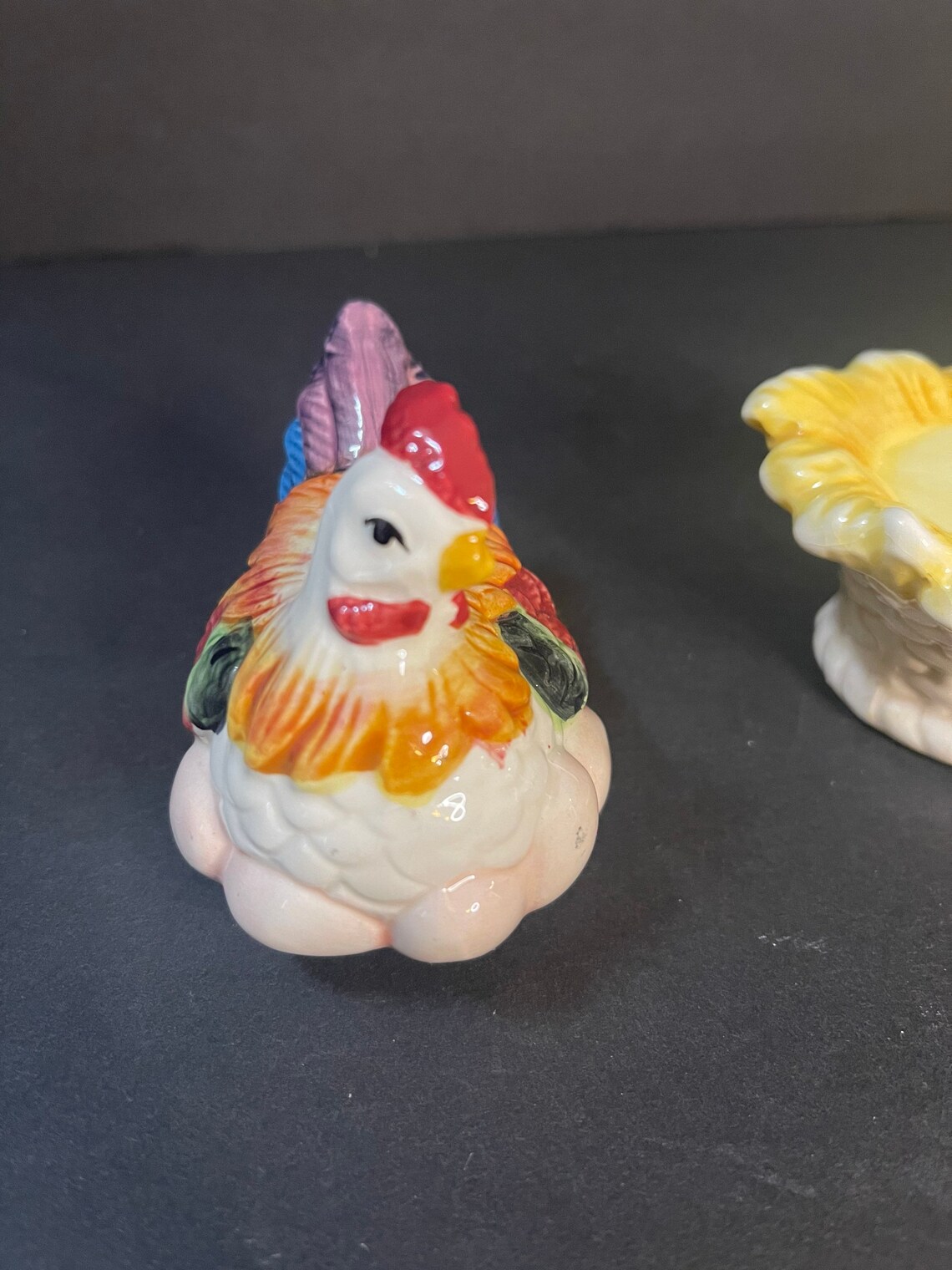 Vintage Chicken Salt and Pepper Shakers Vtg S&P shakers Etsy