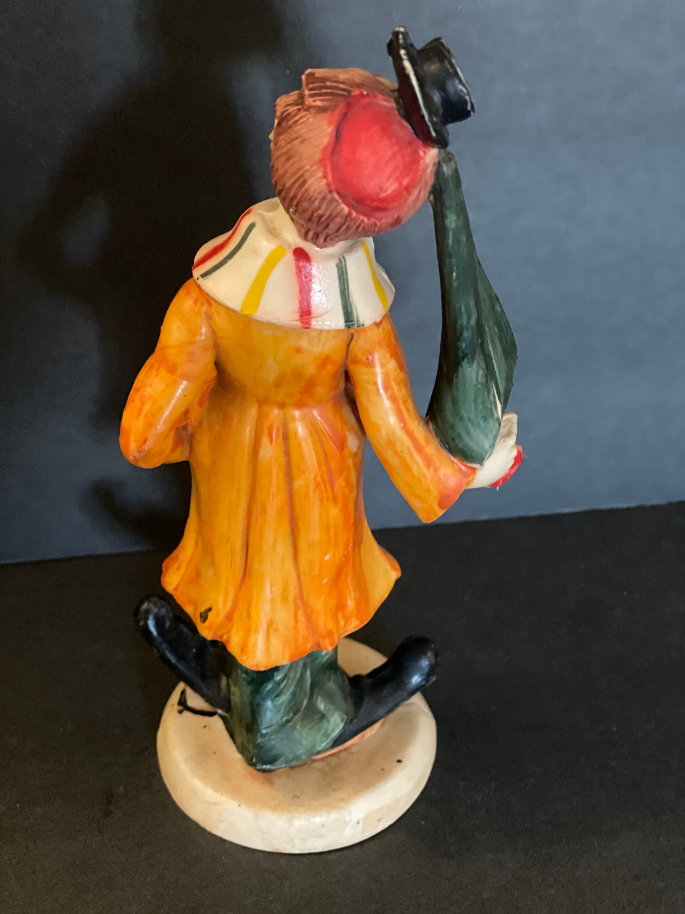 Vintage Clown Figurine / Made in Italy Creepy Clown Figurine Etsy