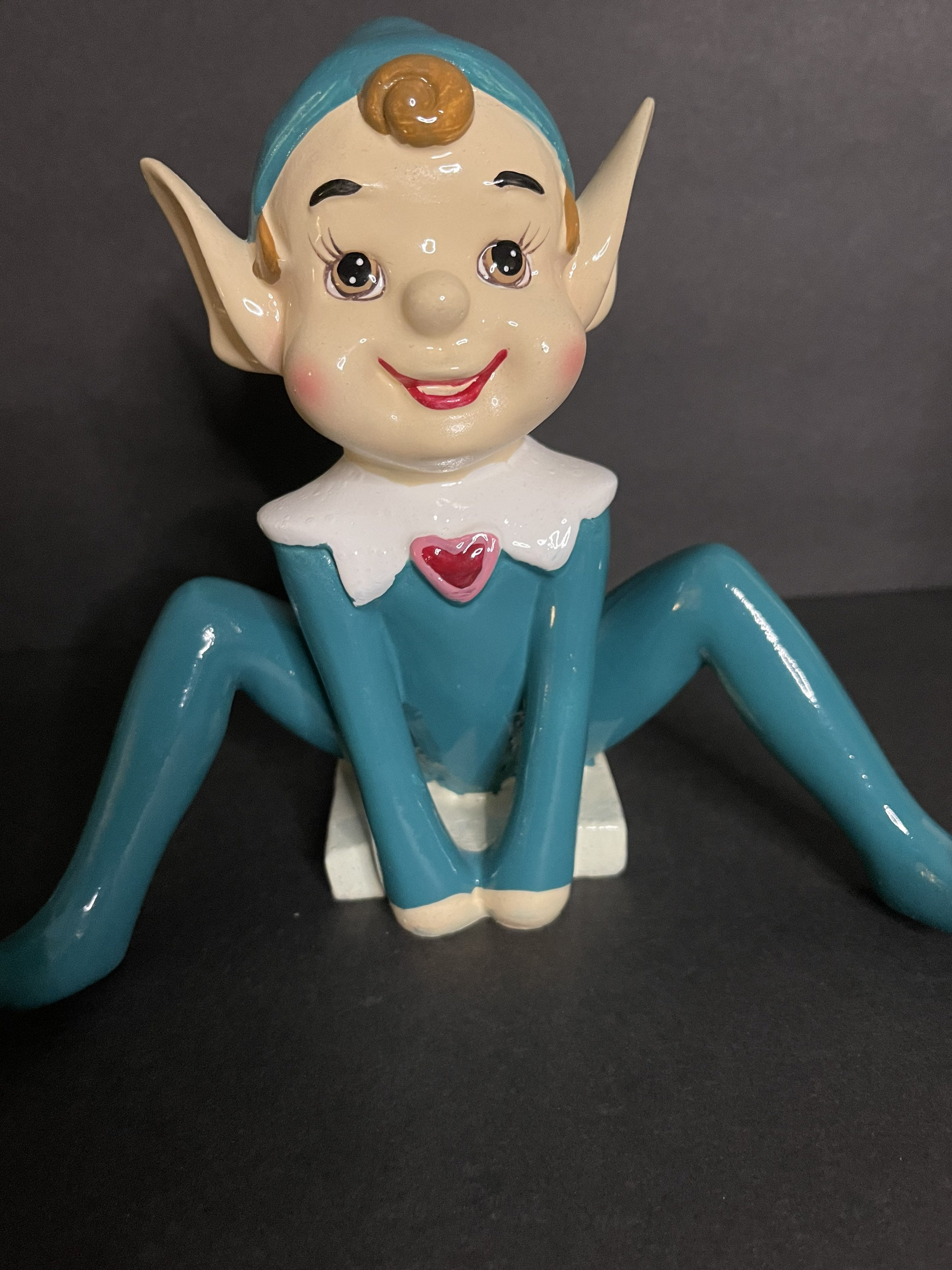 Vintage Pixie Elf / Pixie Figurine / Kitschy / KnickKnack / | Etsy
