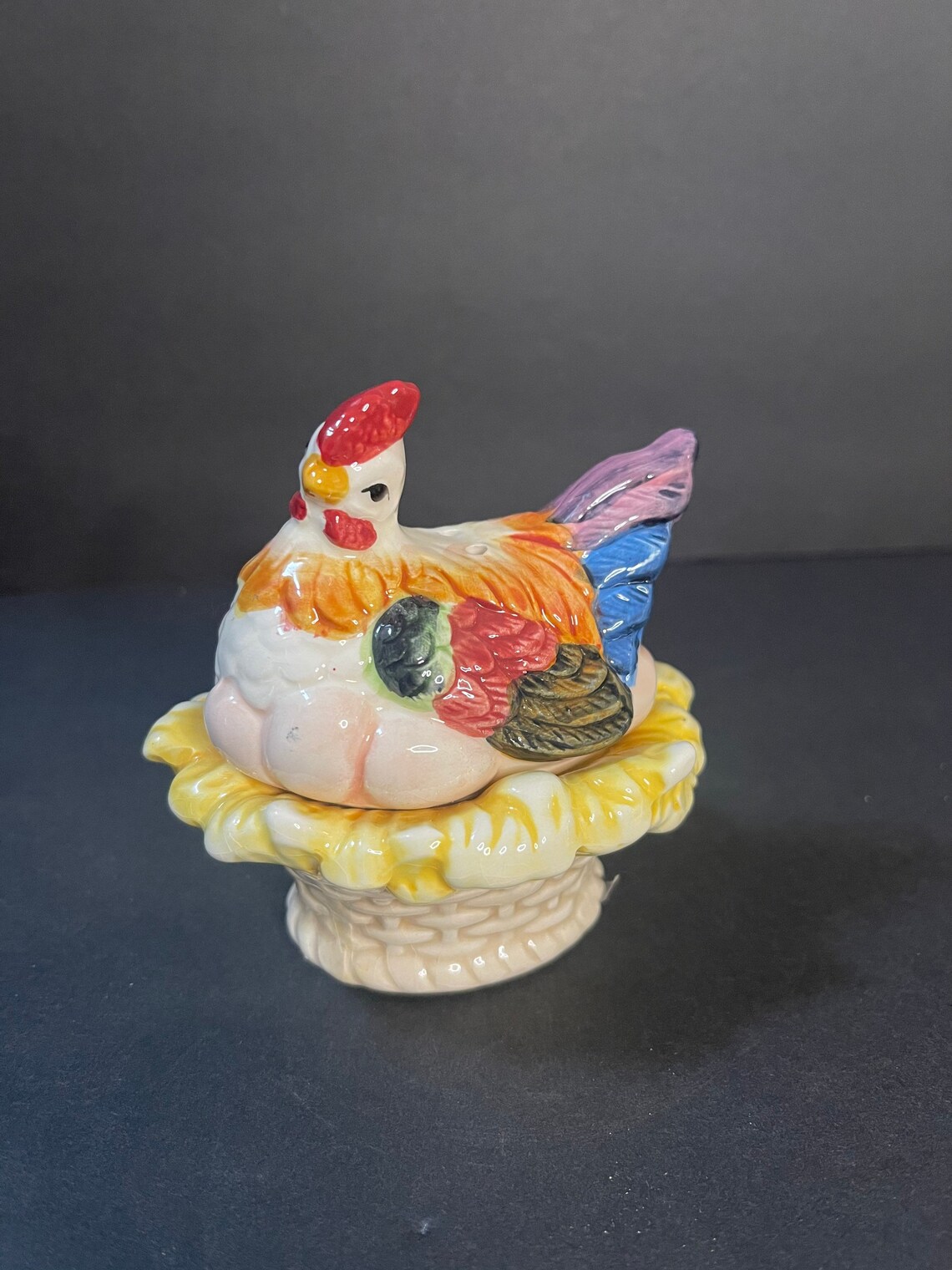Vintage Chicken Salt and Pepper Shakers Vtg S&P shakers Etsy