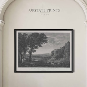 Temple of Apollo Landscape | Greek Mythology Art | Academia Decor | Art History | PRINTABLE Art Download | #57