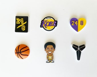 lakers crocs charms