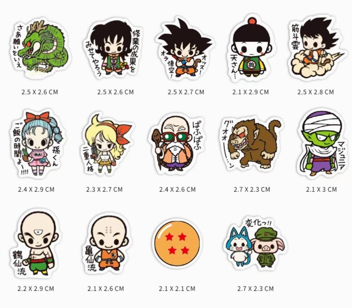 Anime Scrapbook Stickers/Journal Stickers/Diary Etsy