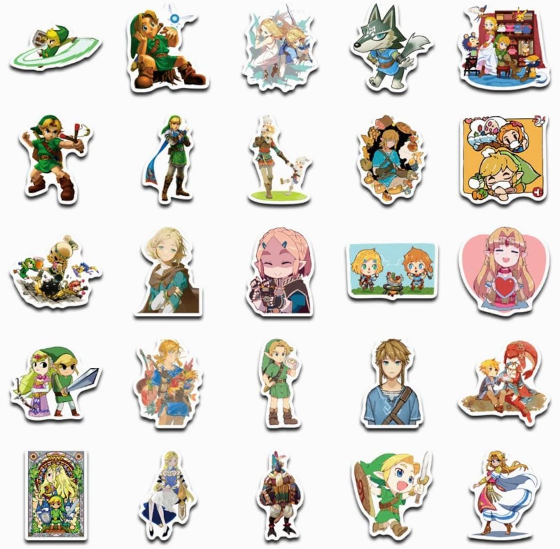 The Legend of Zelda Stickers/Gaming Stickers/Playgame Etsy