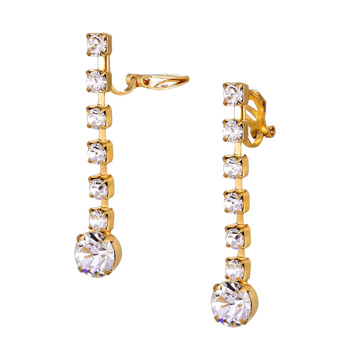 Floating Swarovski Crystal Necklace Set Necklace for Her Etsy