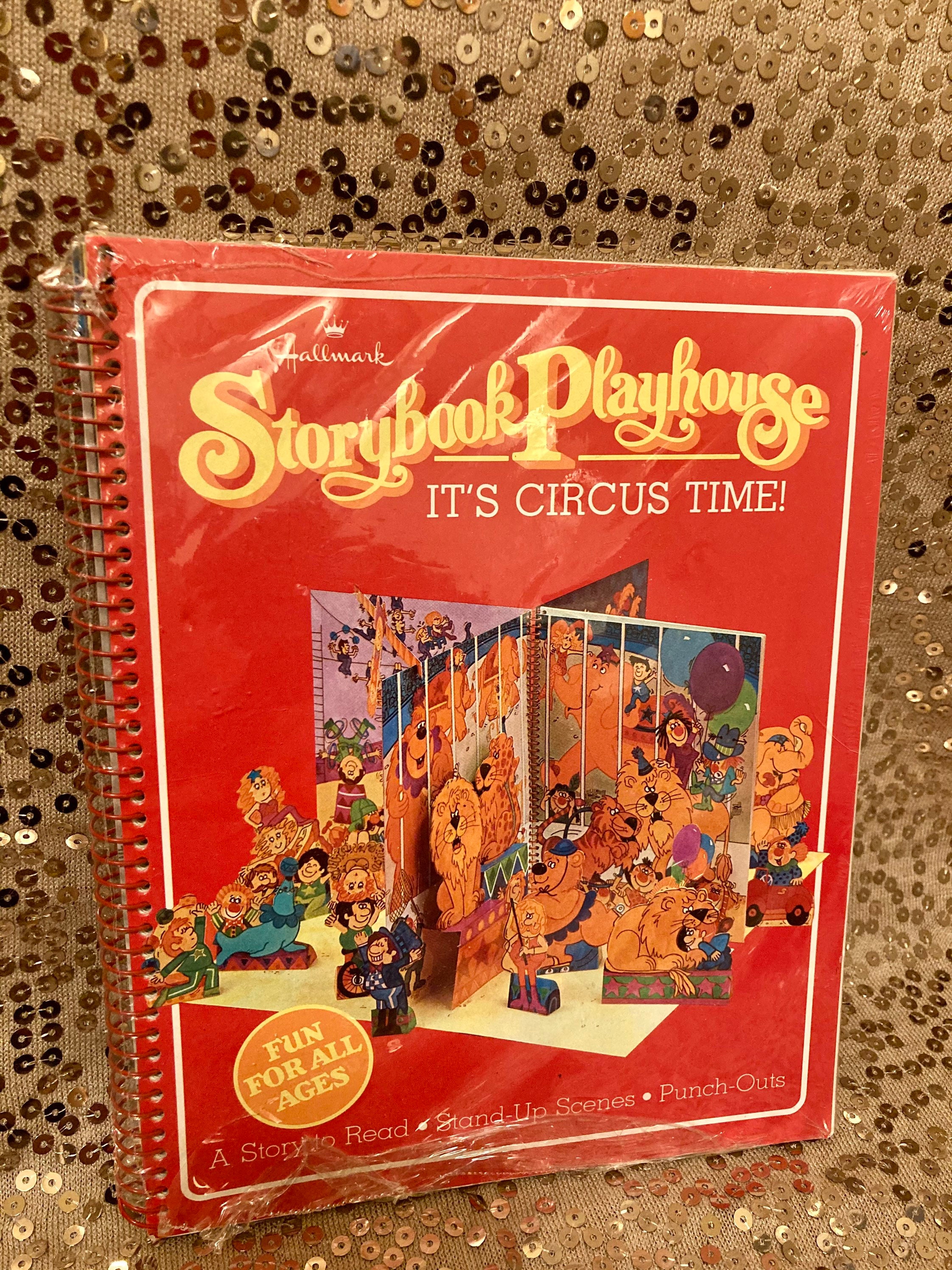 VINTAGE 1980s HALLMARK Childrens BOOK Read Standup Scenes Etsy