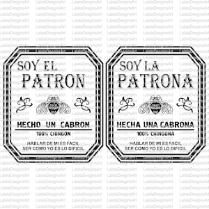 Soy el patrona Soy la patrona Svg, EPS, PNG, Pdf, do Cricut, sylwetka, wektor.