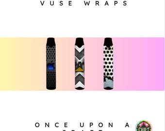 Vuse, Skin, Wrap, Decal - Instant PNG Download Print
