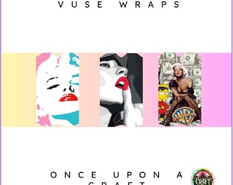 Vuse, Haut, Wrap - Instant PNG Download Print