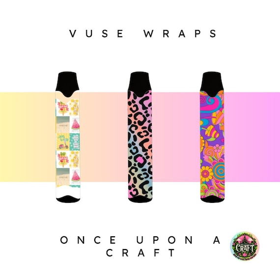 Colorful, Fun, Vuse, Skin, Wrap, Decal - Instant PNG Download Print