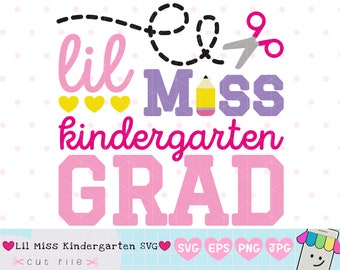 Download Miss Kinder Grad Svg Etsy