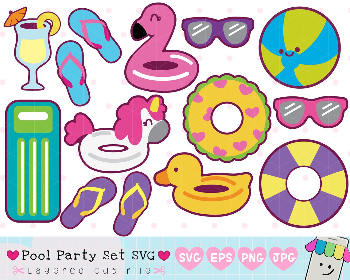 Download Pool party flamingo unicorn clipart svg flamingo unicorn ...