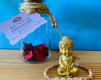 Wish fulfiller, cash gift, mindfulness