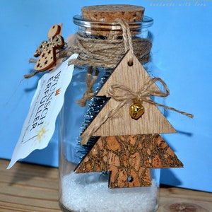 Wish-fulfiller Christmas Edition | Gift jar / cash gift | Wedding gift | Gift | Dream fulfiller | Christmas gift idea