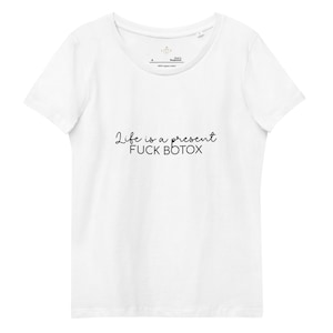 Statement women&#39;s organic T-shirt with saying, eco-T-shirt