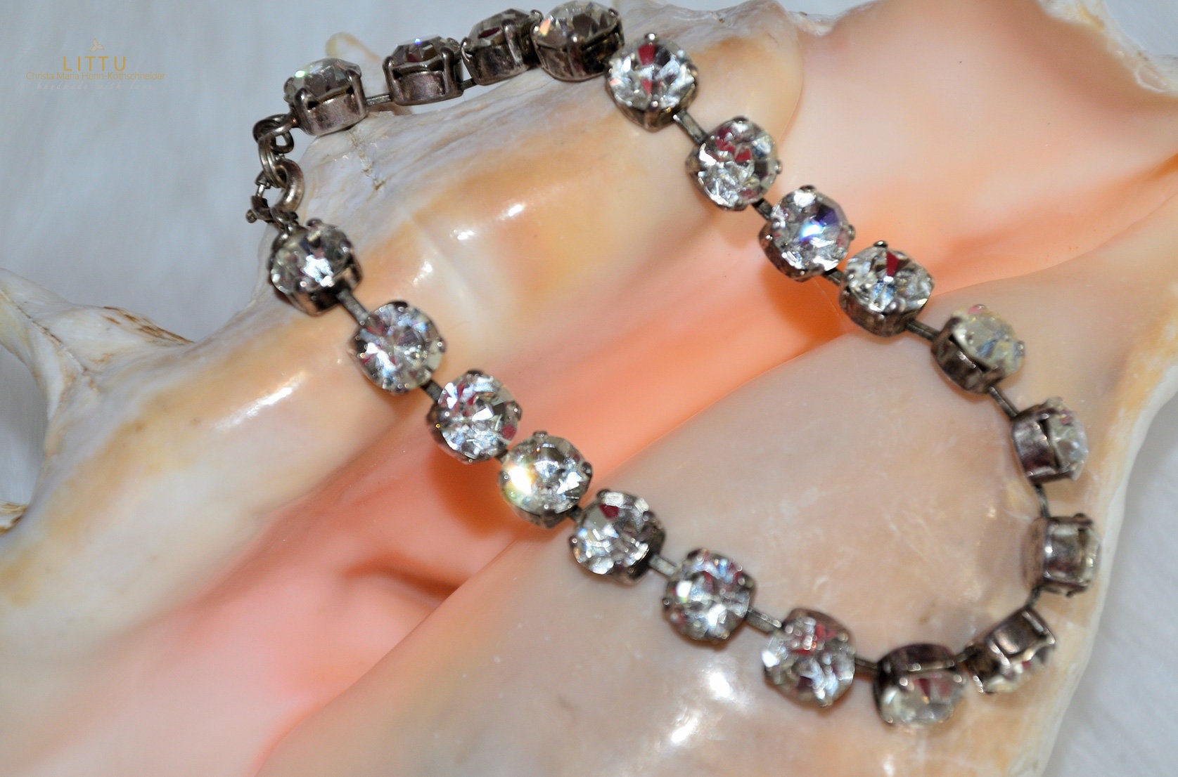 Silbernes Strass-Stirnband Mit Seestern-Design – Verstellbar, 17x3,5 Cm, Für Hochzeit, Party & Meerjungfrauen-Looks