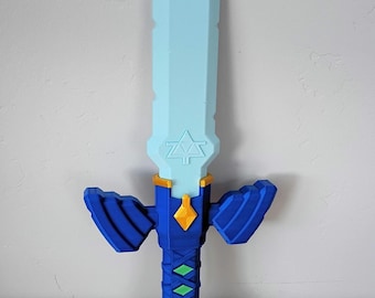 Mini Master Sword Toy from the Legend of Zelda (3D Printed)