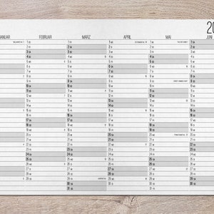 Dein Kalender mit Kalenderwochen: Mehr als nur Termine – Kreativität inklusive!