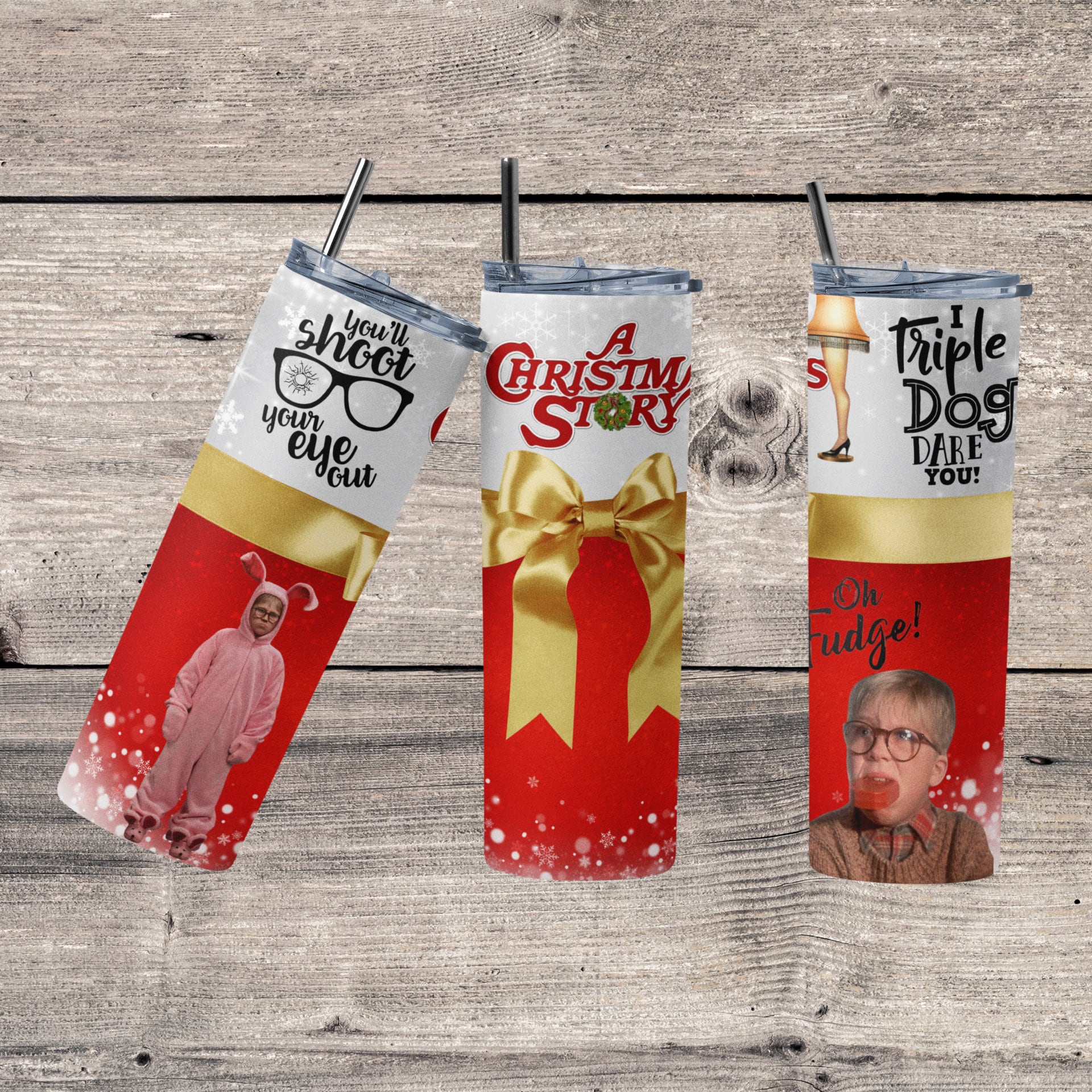 A Christmas Story 20oz Tumbler Wrap - Etsy