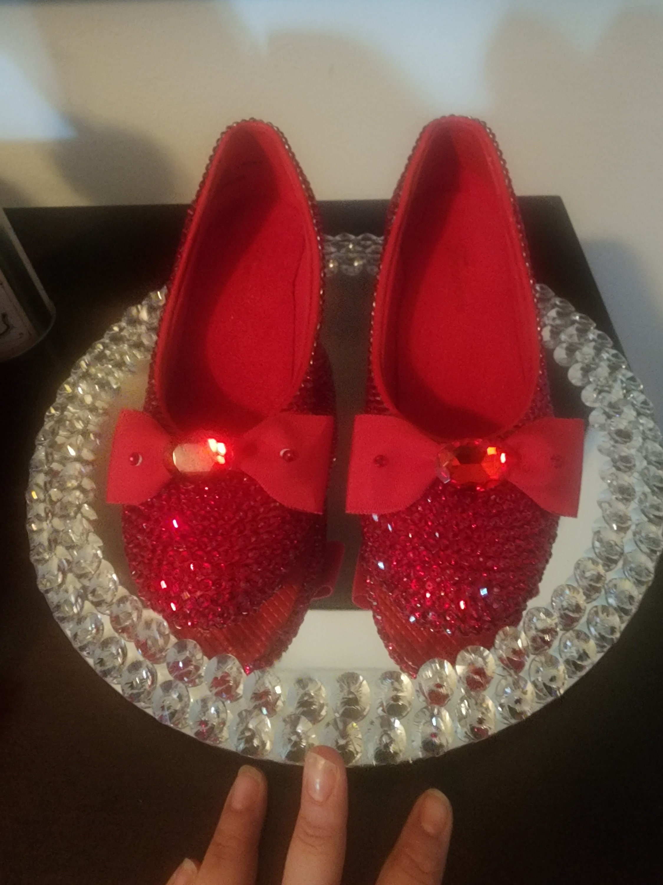RUBY AND YOU - RUBY AND YOU トップス　さくら Return to Oz * Inspired* Ruby Shoes - Etsy