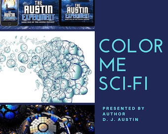 Color Me Sci-Fi Coloring Book