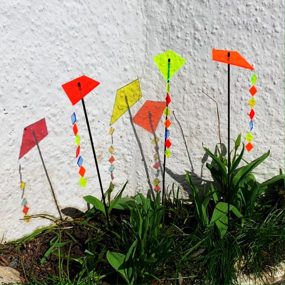 Sun Catcher Garten-Deko Set – 3 Sonnenfänger Als Schmetterling, 75 Cm Hoch, Magische Reflexionen Für Garten, Balkon & Terrasse