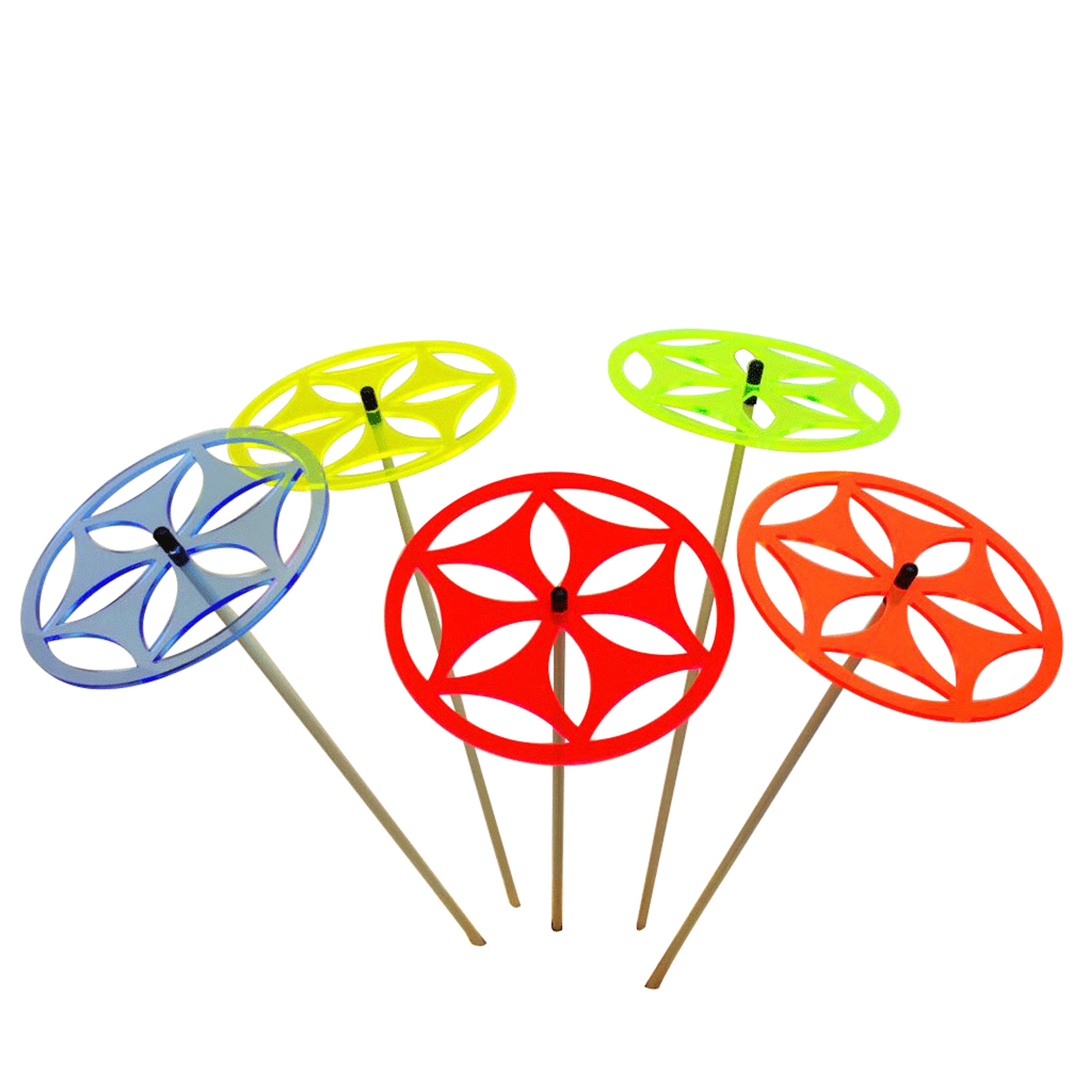 Large Garden Décor Ornaments Set of 5 'Sun Disc' Etsy