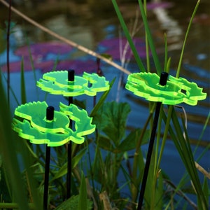 Sun Catcher Adornos de Jardín Cardo Escocés Juego 3 Estacas Decorativas de Jardín 25cm Alto Accesorio Patio Exterior Regalo para Jardineros