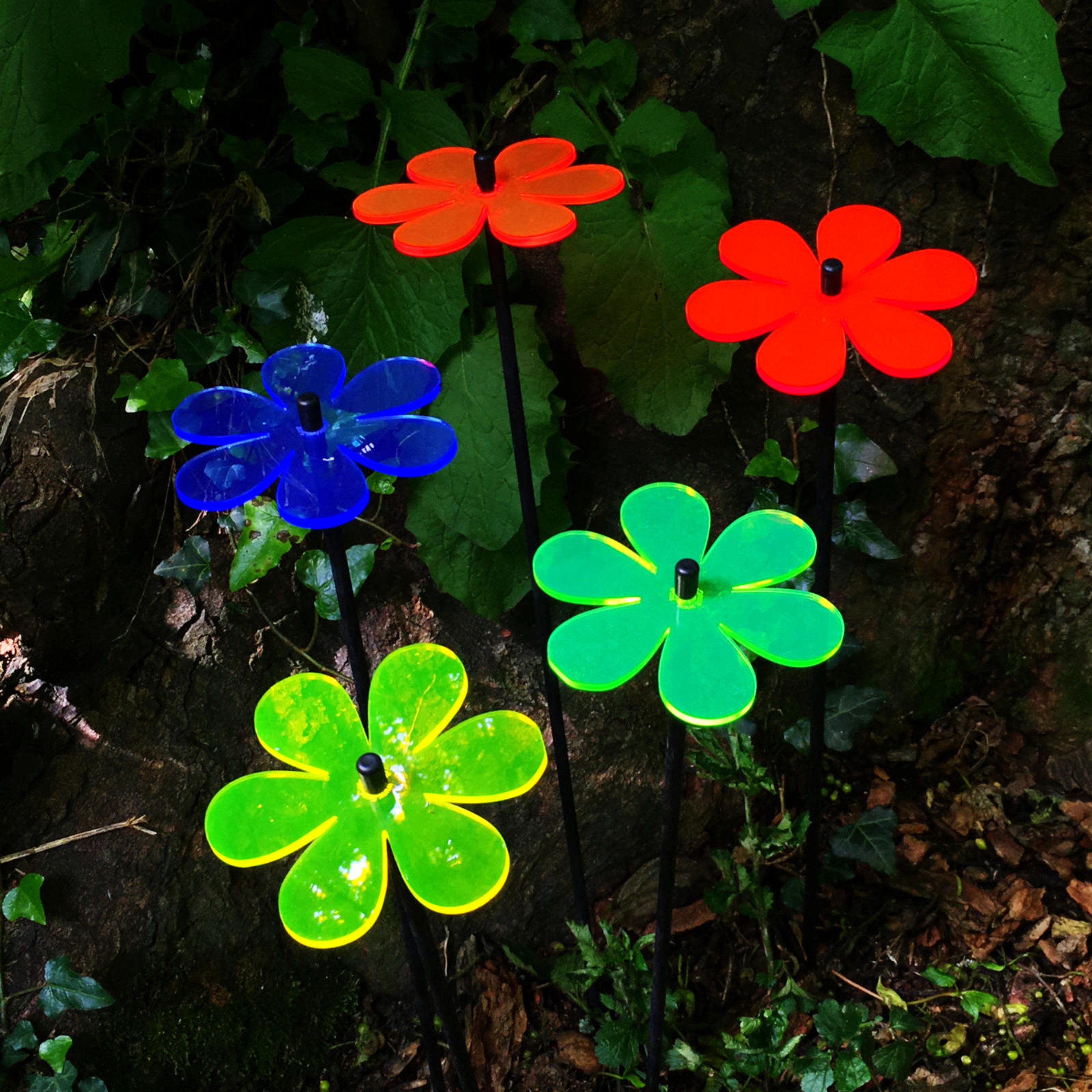 Sun Catcher Garden Decor 5er Set Sonnenfänger Garten Stecker Etsy