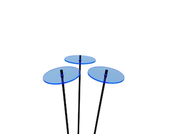 Sun Disc Garden Decor: Set of 3 Medium SunCatchers, 19.7" , 50cm High, Medium