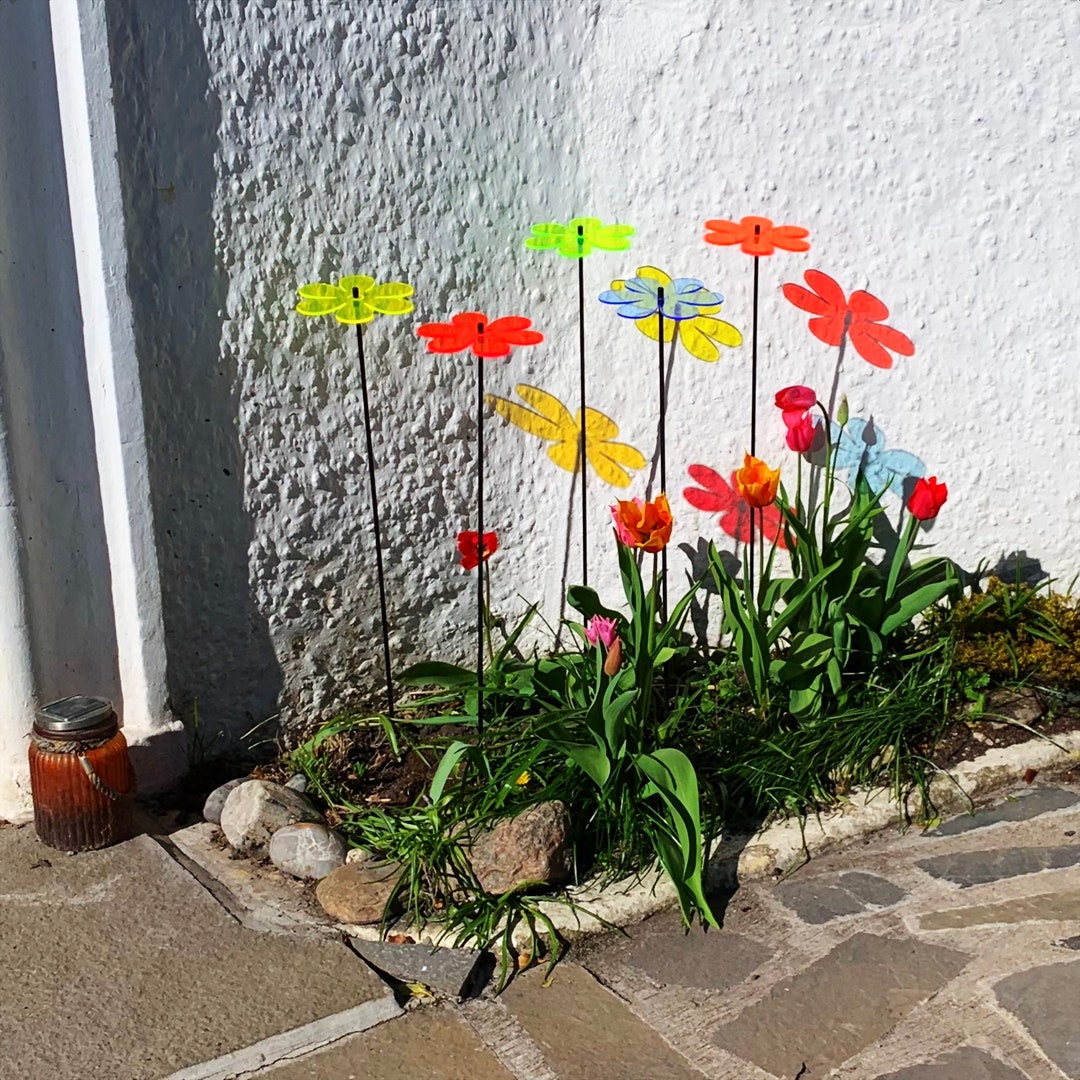 Sun Catcher Garden Decor 5er Set Schöne Gänseblümchen Sonnenfänger