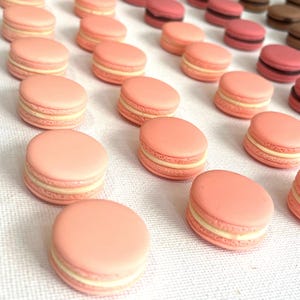 Set Oversized dollhouse macarons, dollhouse food, miniature food, Maileg inspired, mini macarons