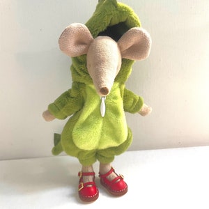 Disfraz de dinosaurio/dragón para la hermana mayor y el hermano mayor de Maileg, atuendo de Maileg. Ropa de Maileg, ropa para casa de muñecas, miniaturas para casa de muñecas.
