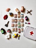 Maileg Mouse Miniature Medical Supplies | Dollhouse Medicine | 6th Scale Miniatures
