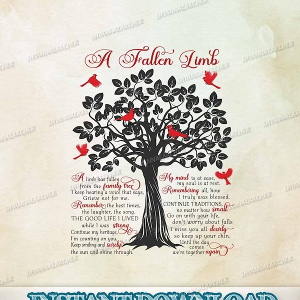 A Limb Has Fallen From the Family Tree Print Etsy Singapore A Limb Has Fallen From the Family Tree Print Etsy Singapore