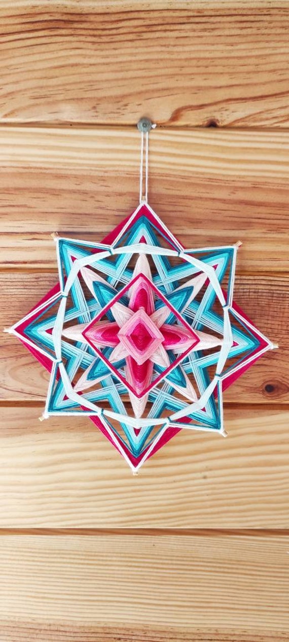 Ojo de Dios Tissé à La Main
