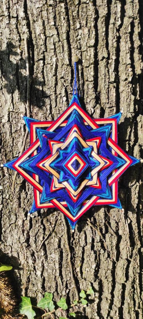Ojo de Dios Tissé à La Main
