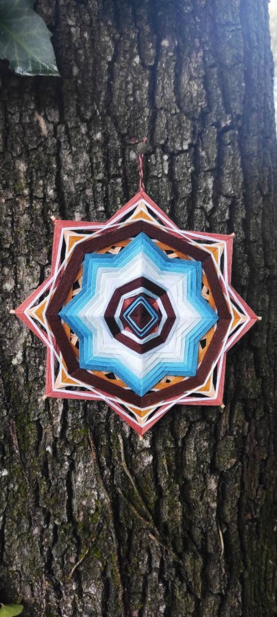 Ojo de Dios Tissé à La Main