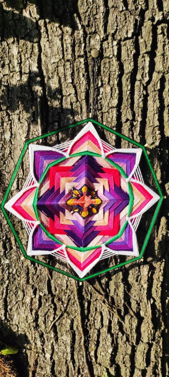 Ojo de Dios Tissé à La Main