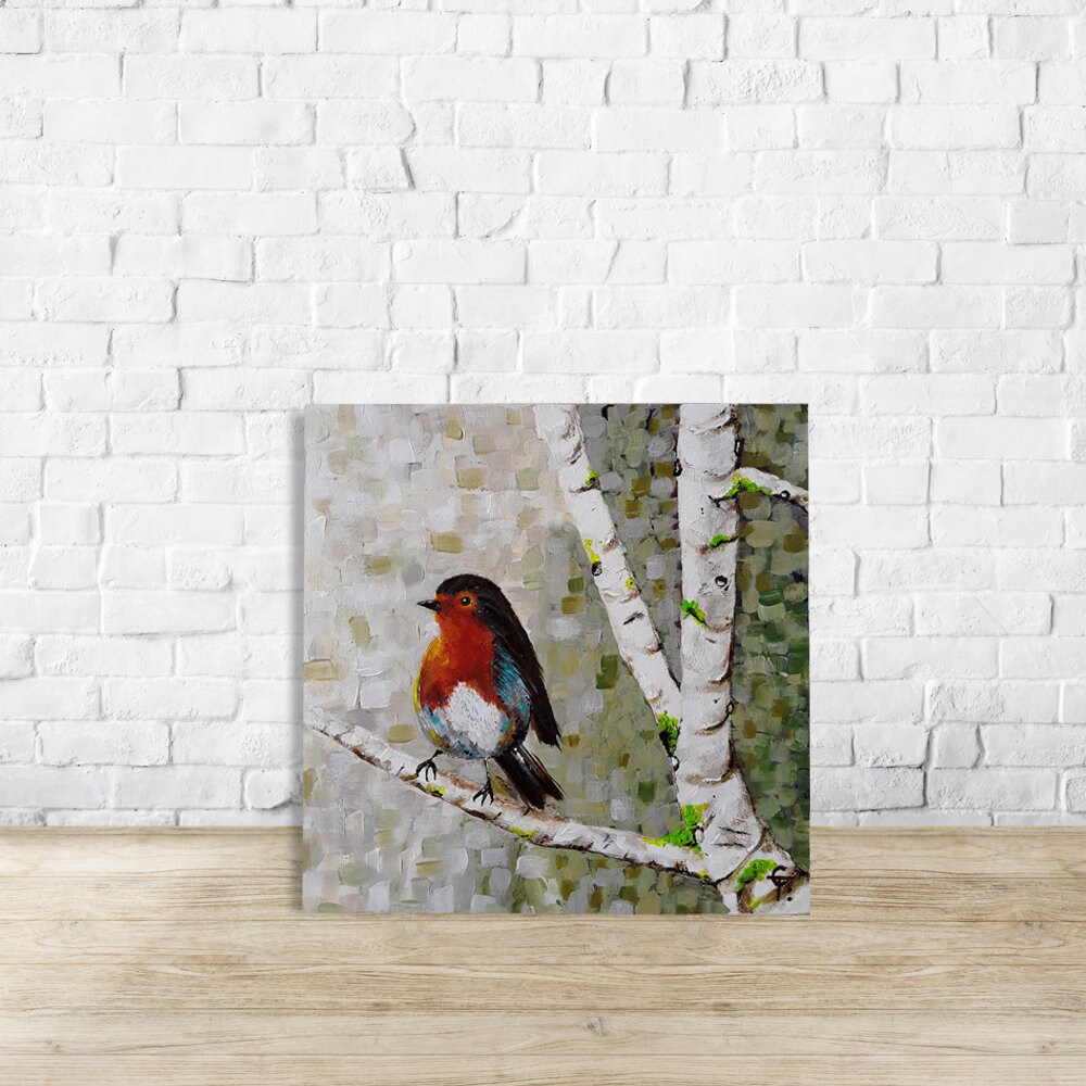 Peinture Acrylique Oiseaux