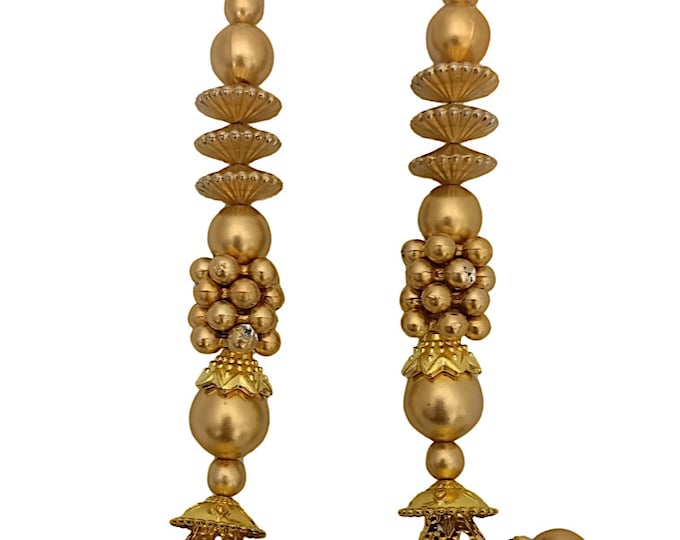 Ethnic Saree Tassels (Set of 2) - Indian Outfit Decor